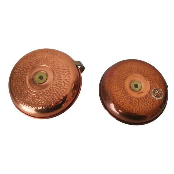 2 Vintage Coppercraft Guild Chamber Candlestick Holders - Picture 4 of 5